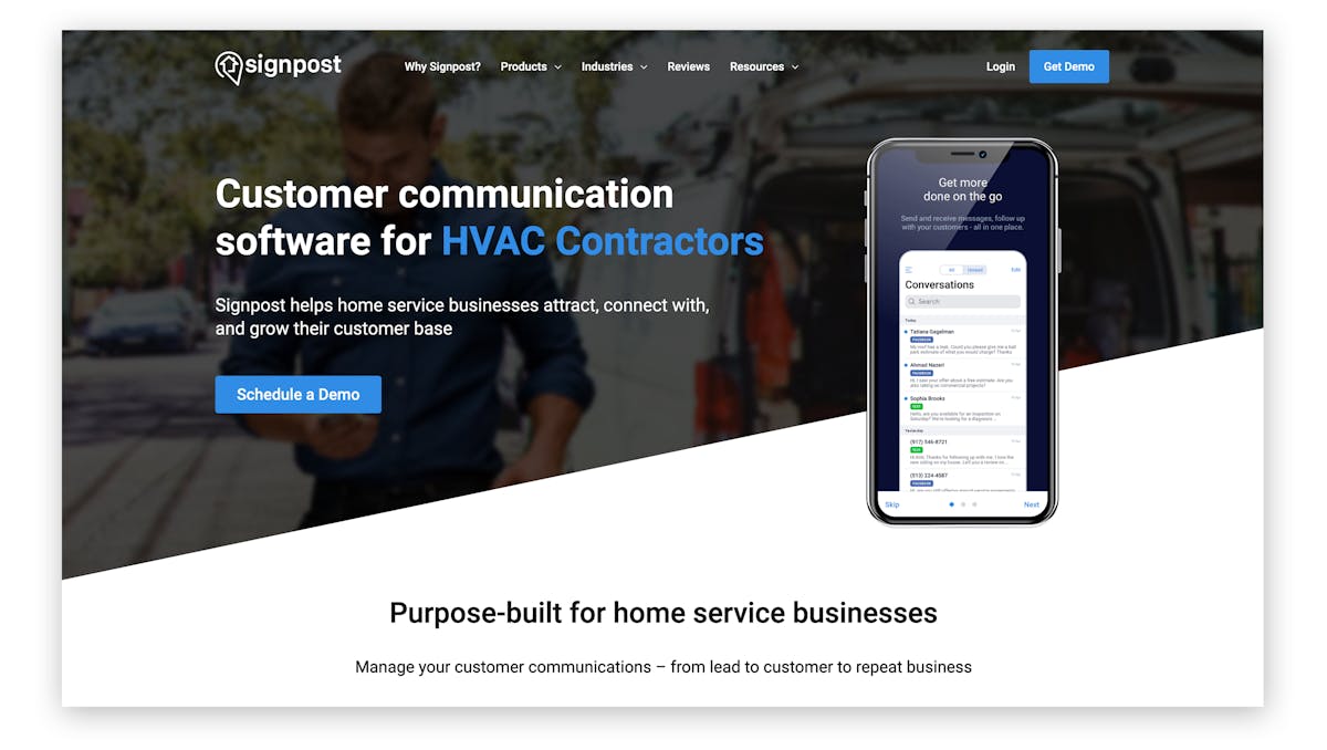 Signpost Homepage