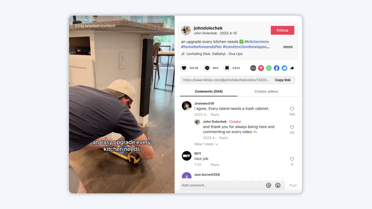 time lapse video on tiktok