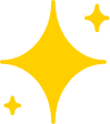 yellow sparkle image accent